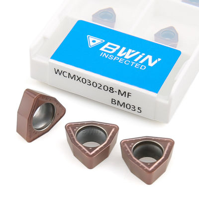 Wcmx 030208 CNC hardmetalen wisselplaten RVS wolfraamcarbide wisselplaten