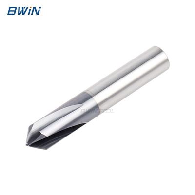 Cnc Afschuining Frees Wolfraam AlTiN Coating 55HRC 45HRC Endmill